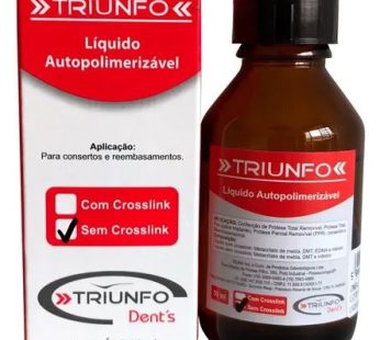Resina Acrílica Autopolimerizável 100ml Líquido -Triunfo
