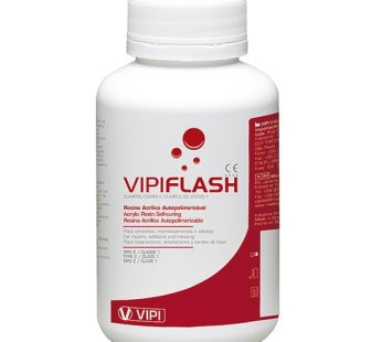 Resina Acrílica VIPI Flash Pó 80g Rosa – VIPI