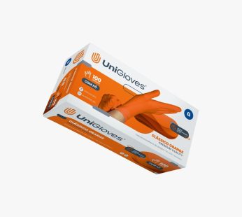 Luva de Procedimento Látex Orange Com Pó Clássico Premium Quality M – Unigloves